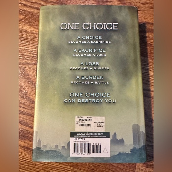 Insurgent by Veronica Roth - Picture 2 of 5